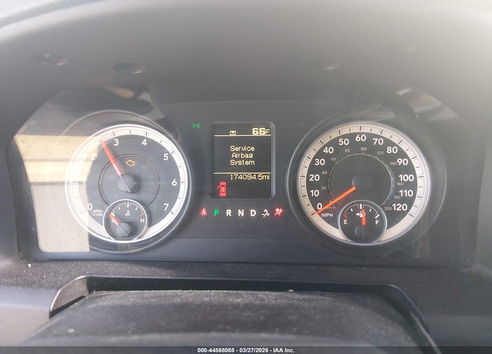 2013 RAM 1500 TRADESMAN VIN: 3C6JR6AP1DG505997