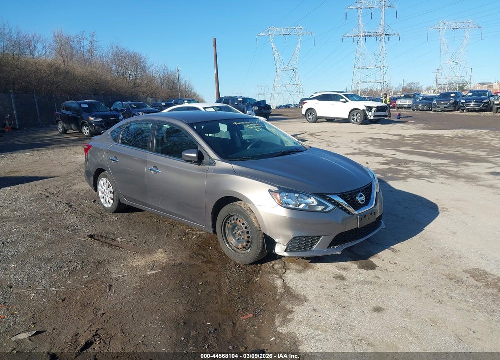 2016 NISSAN SENTRA SV VIN: 3N1AB7AP4GY318645