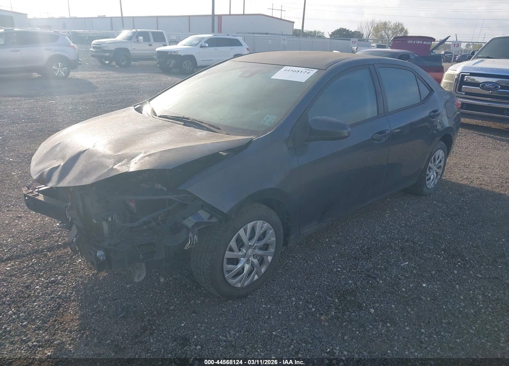 2019 TOYOTA COROLLA LE VIN: 5YFBURHE4KP873583