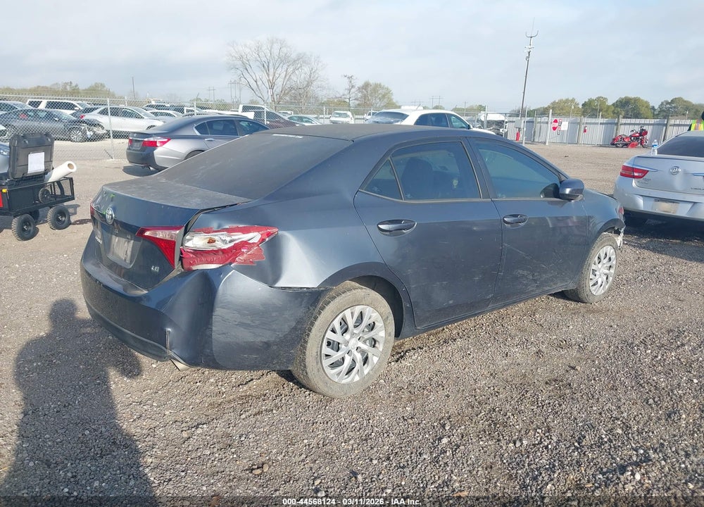 2019 TOYOTA COROLLA LE VIN: 5YFBURHE4KP873583