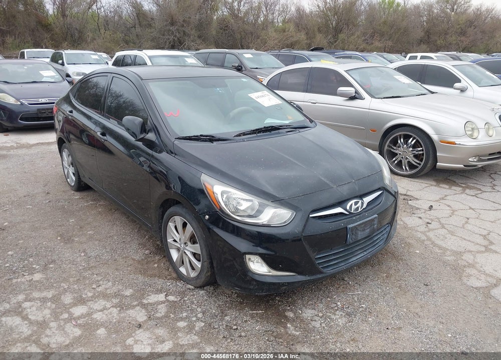 2012 HYUNDAI ACCENT GLS VIN: KMHCU4AE7CU057727