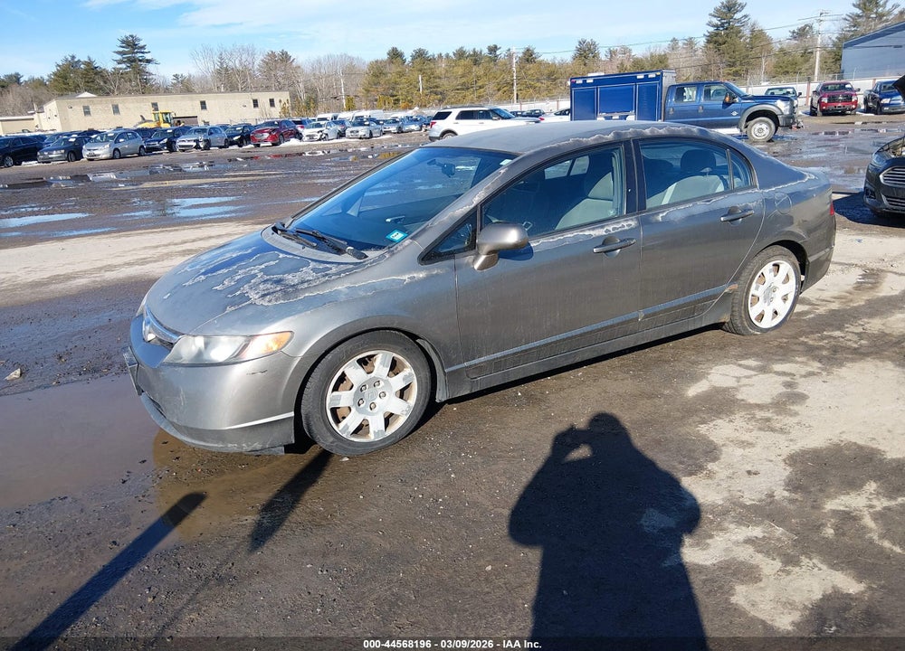2008 HONDA CIVIC LX VIN: 2HGFA16578H505803