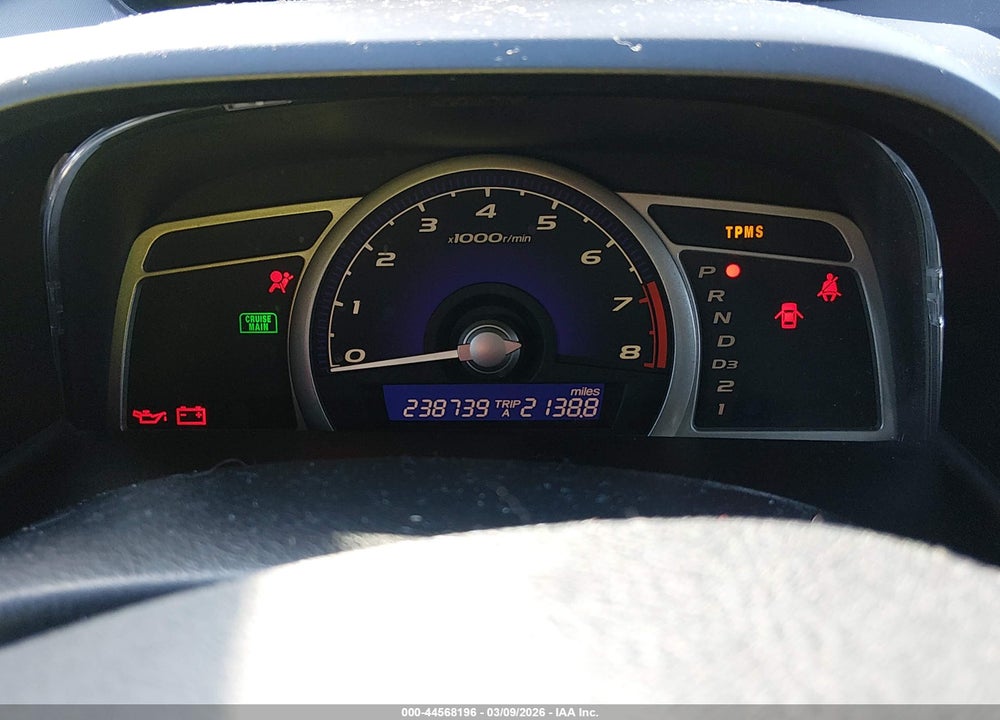 2008 HONDA CIVIC LX VIN: 2HGFA16578H505803