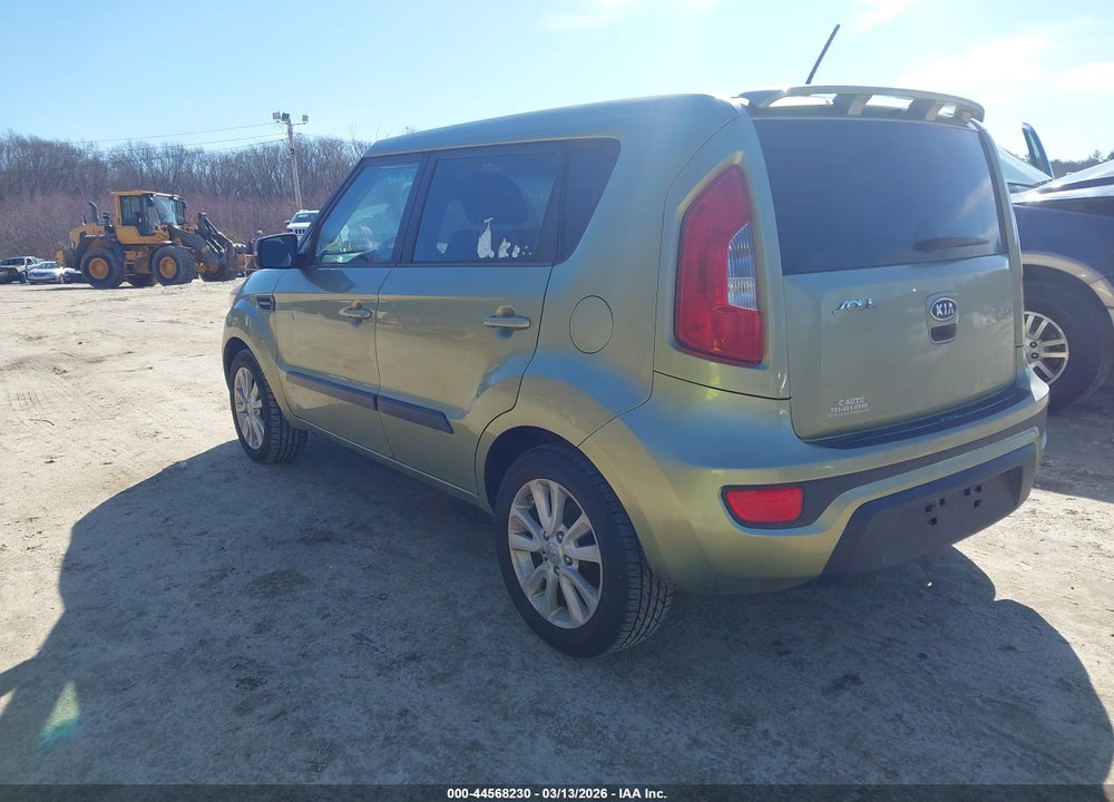 2012 KIA SOUL + VIN: KNDJT2A61C7375983