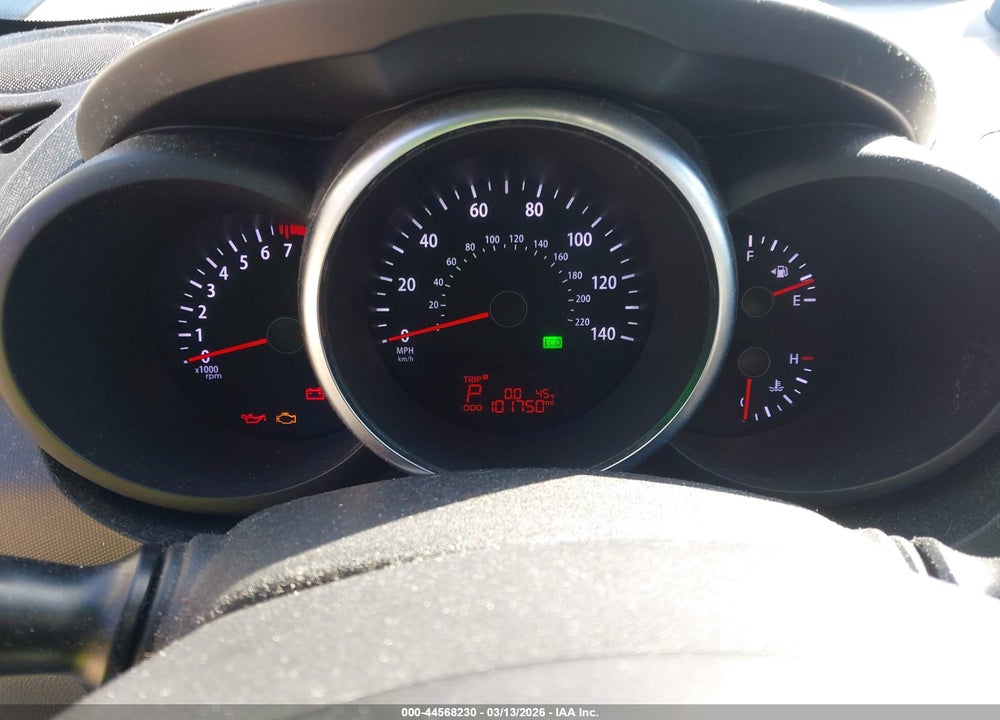 2012 KIA SOUL + VIN: KNDJT2A61C7375983