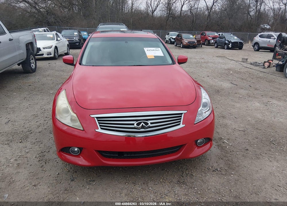2012 INFINITI G37X VIN: JN1CV6AR5CM679133