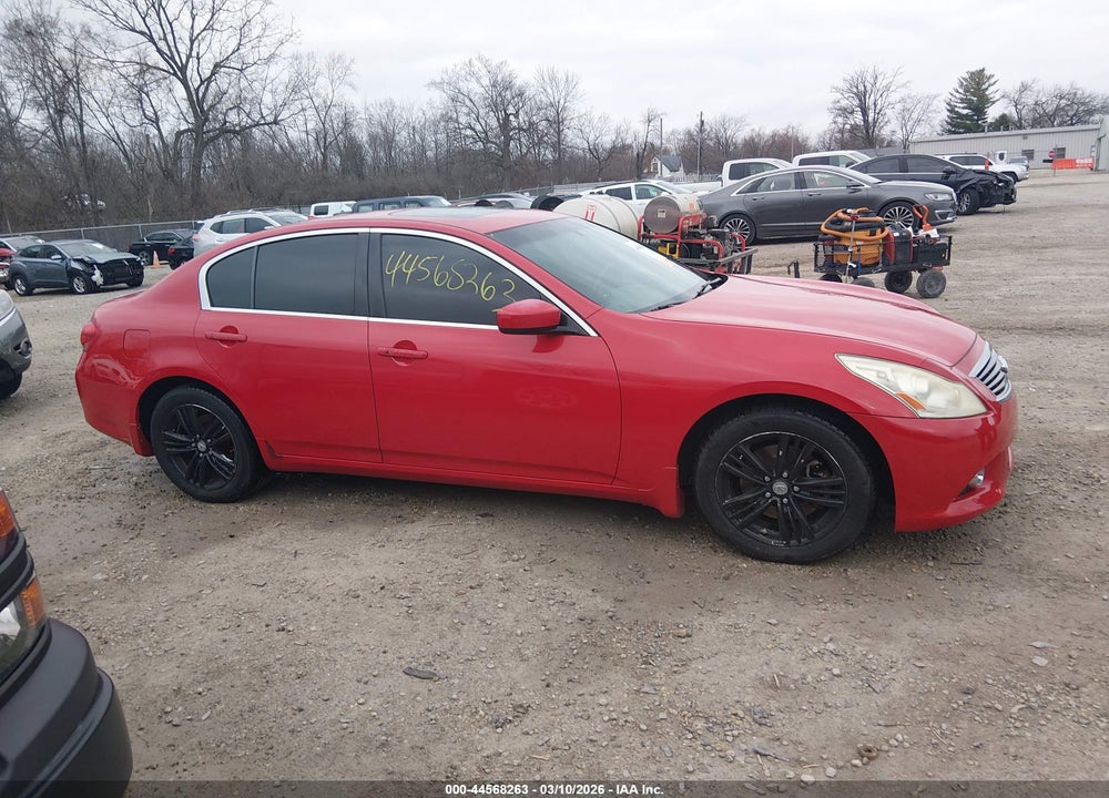2012 INFINITI G37X VIN: JN1CV6AR5CM679133