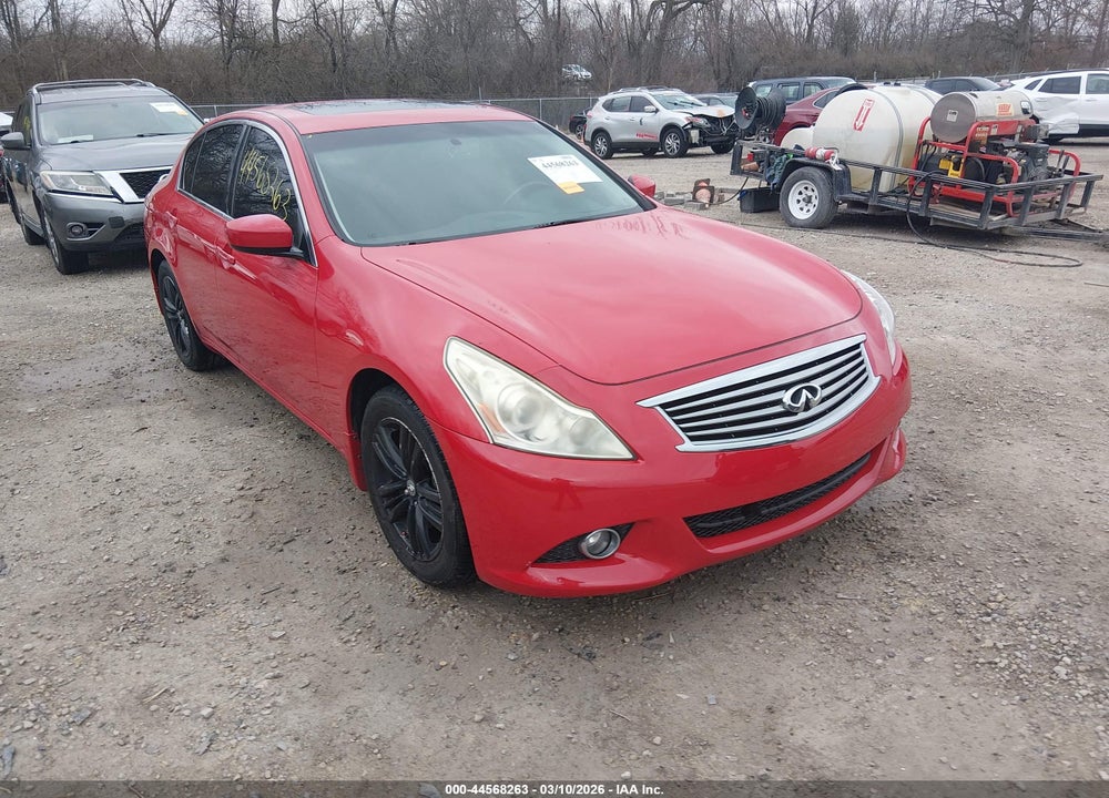 2012 INFINITI G37X VIN: JN1CV6AR5CM679133