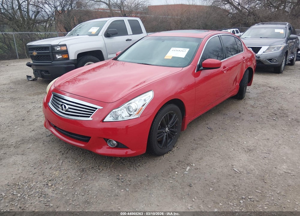 2012 INFINITI G37X VIN: JN1CV6AR5CM679133