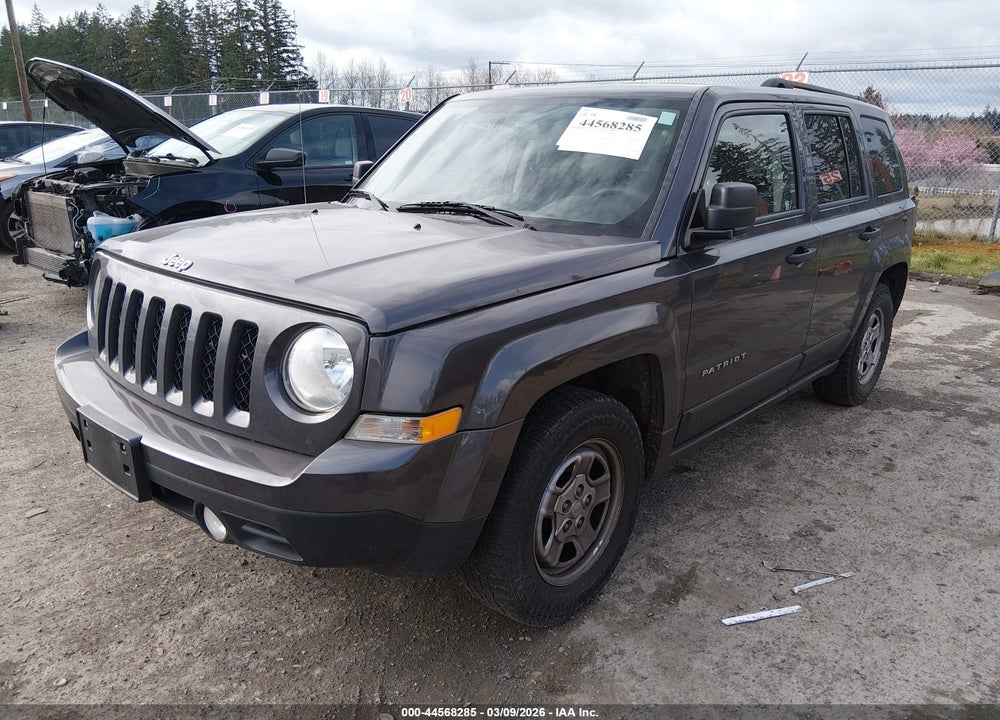 2015 JEEP PATRIOT SPORT VIN: 1C4NJPBA3FD414313