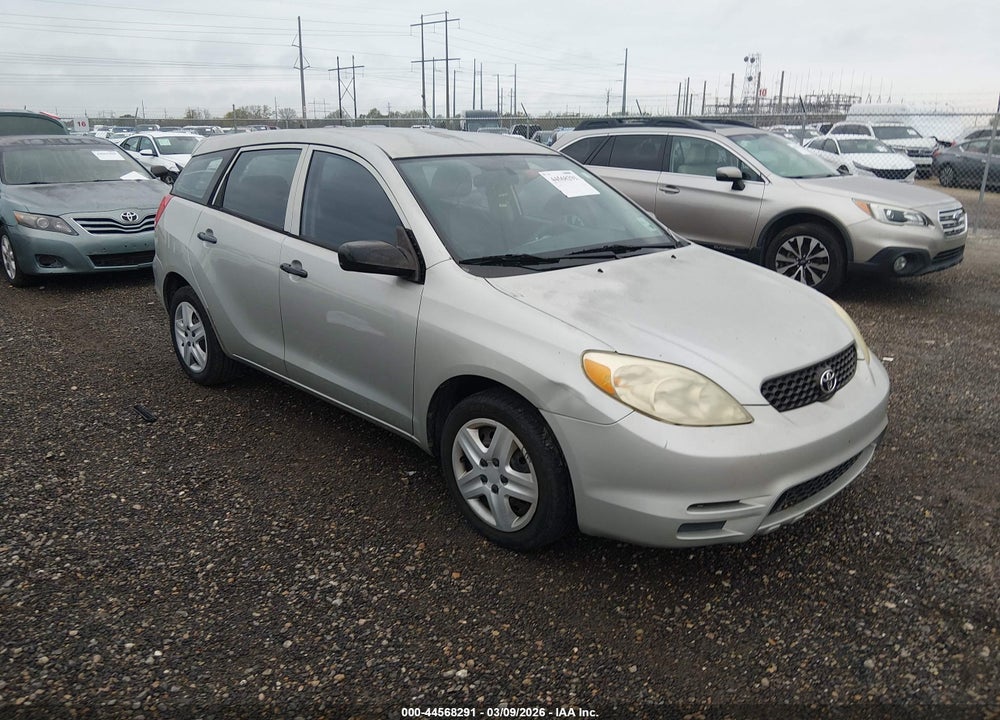2003 TOYOTA MATRIX STANDARD VIN: 2T1KR32E23C073308