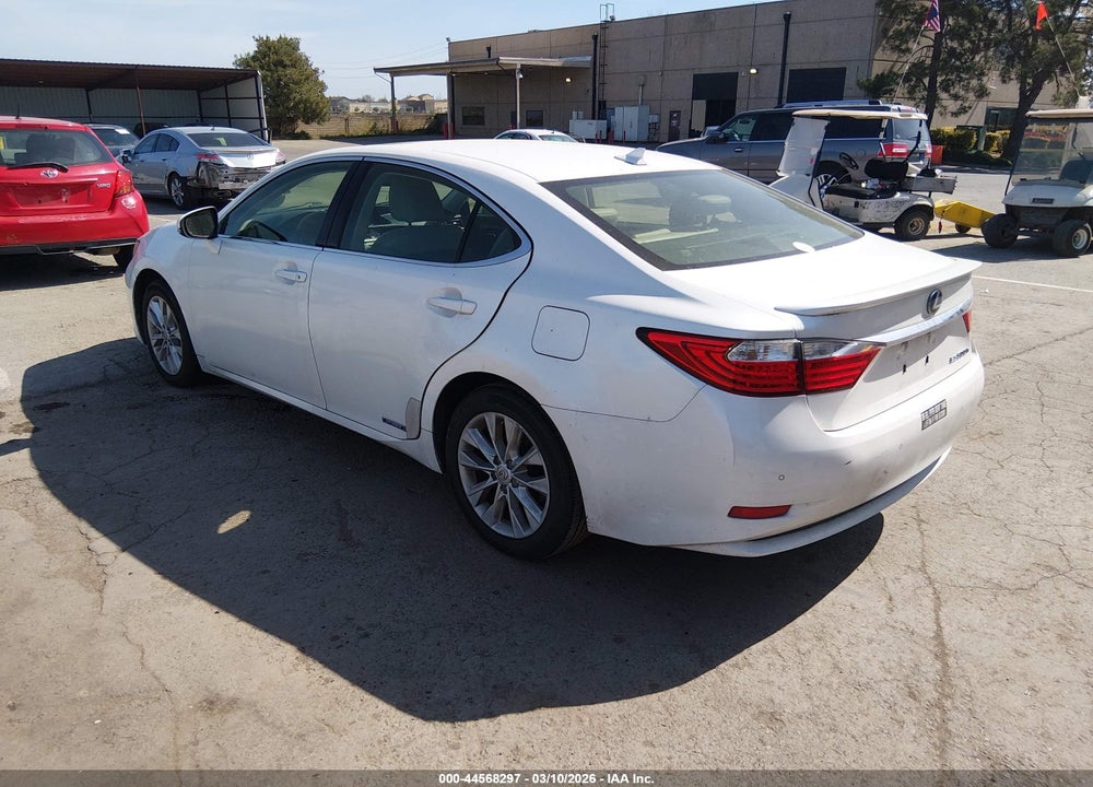 2013 LEXUS ES 300H VIN: JTHBW1GGXD2002248