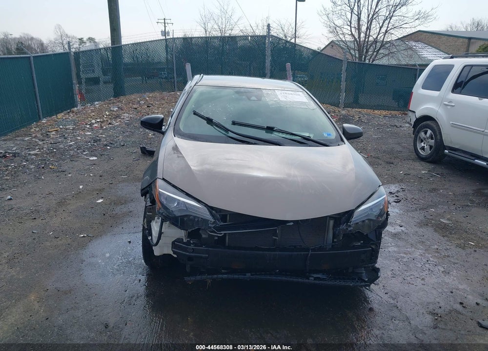 2017 TOYOTA COROLLA LE VIN: 2T1BURHE3HC878072