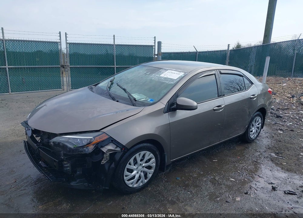 2017 TOYOTA COROLLA LE VIN: 2T1BURHE3HC878072