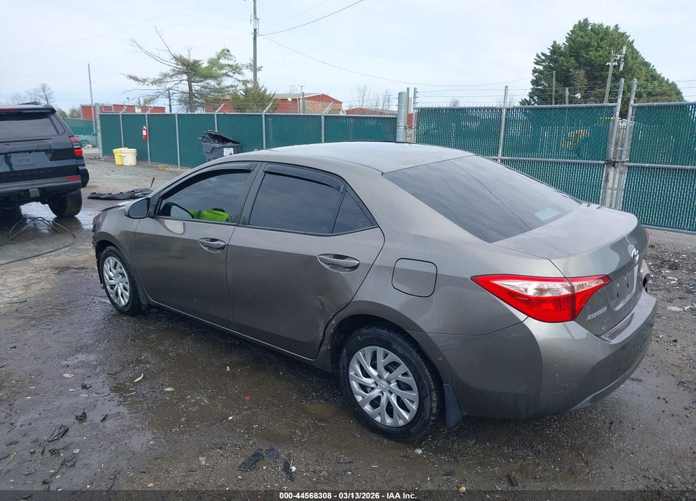 2017 TOYOTA COROLLA LE VIN: 2T1BURHE3HC878072