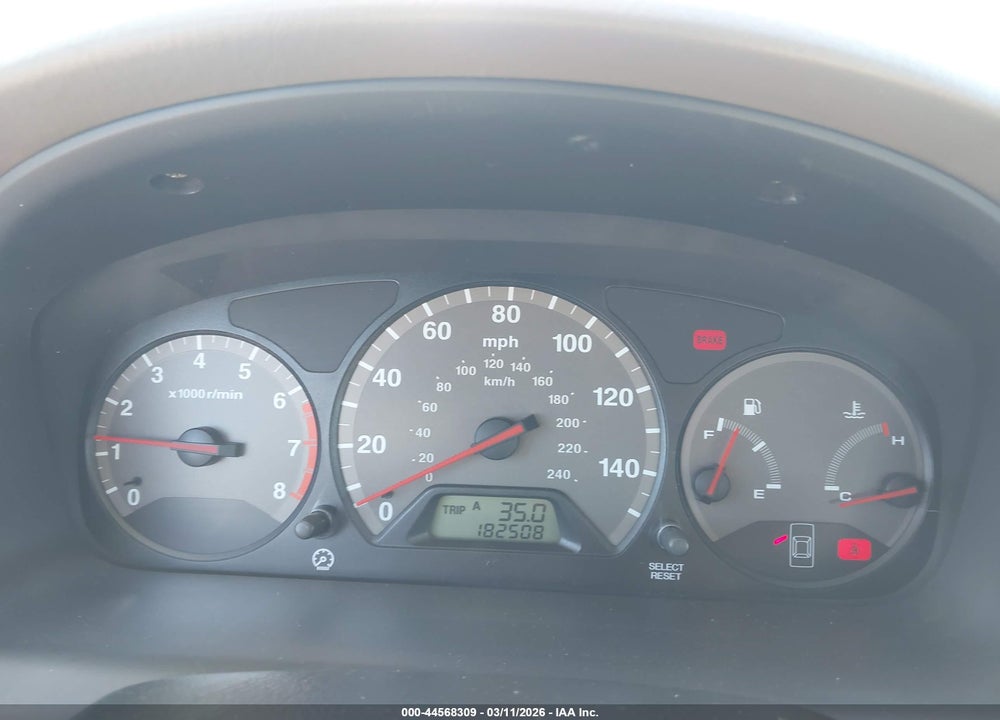 2002 HONDA ACCORD 2.3 EX VIN: 1HGCG31532A020830
