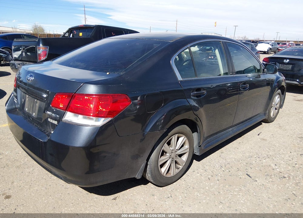 2012 SUBARU LEGACY 2.5I PREMIUM VIN: 4S3BMBC62C3043380