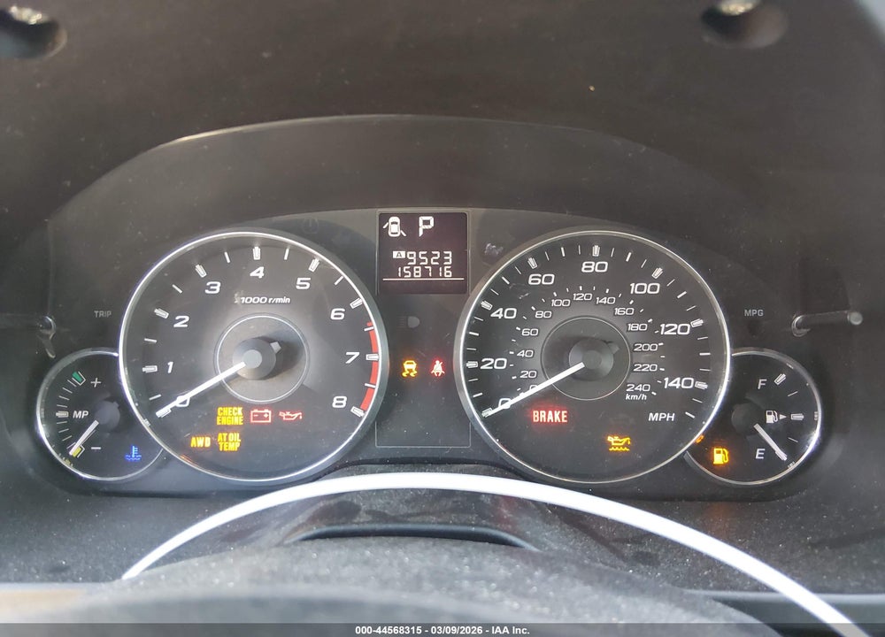 2012 SUBARU LEGACY 2.5I PREMIUM VIN: 4S3BMBC62C3043380