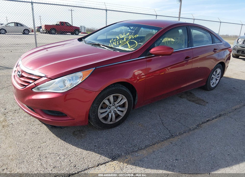 2011 HYUNDAI SONATA GLS VIN: 5NPEB4AC3BH186509