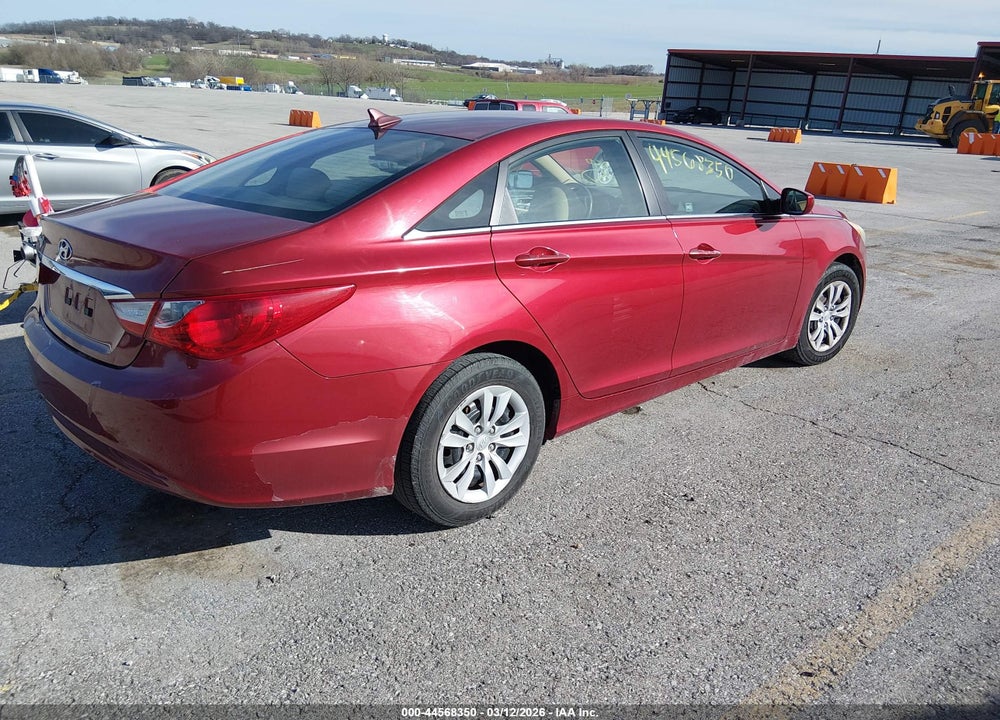 2011 HYUNDAI SONATA GLS VIN: 5NPEB4AC3BH186509