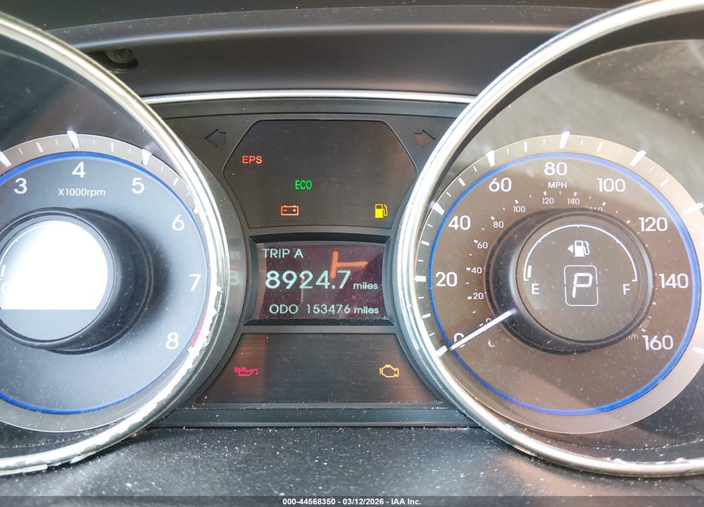 2011 HYUNDAI SONATA GLS VIN: 5NPEB4AC3BH186509