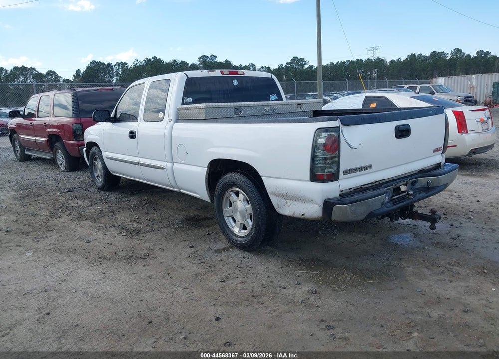 2005 GMC SIERRA 1500 SLE VIN: 2GTEC19T651314988