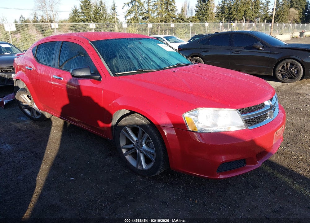 2012 DODGE AVENGER SE VIN: 1C3CDZAGXCN314607