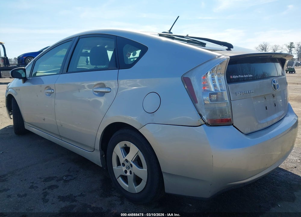 2010 TOYOTA PRIUS III VIN: JTDKN3DUXA0028401