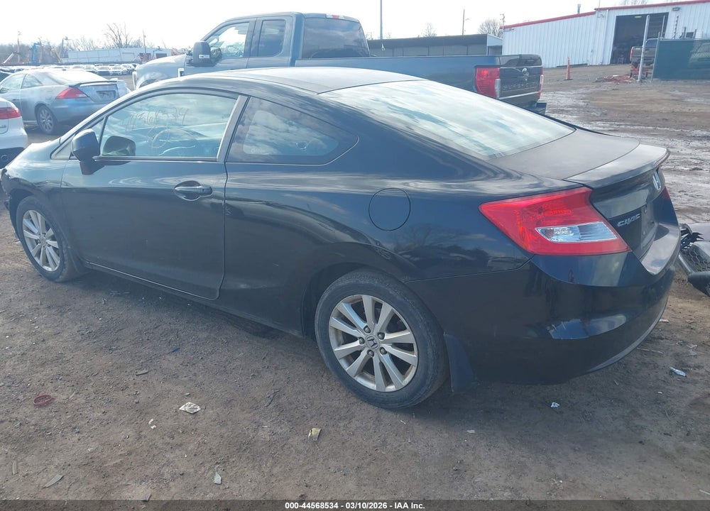 2012 HONDA CIVIC EX VIN: 2HGFG3B89CH541656