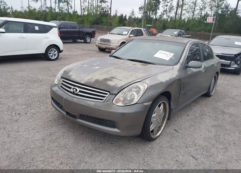 2006 INFINITI G35X VIN: JNKCV51F36M617715