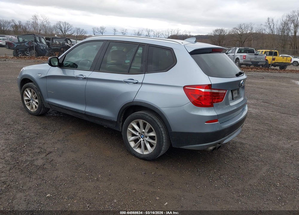 2013 BMW X3 XDRIVE28I VIN: 5UXWX9C54D0D03176