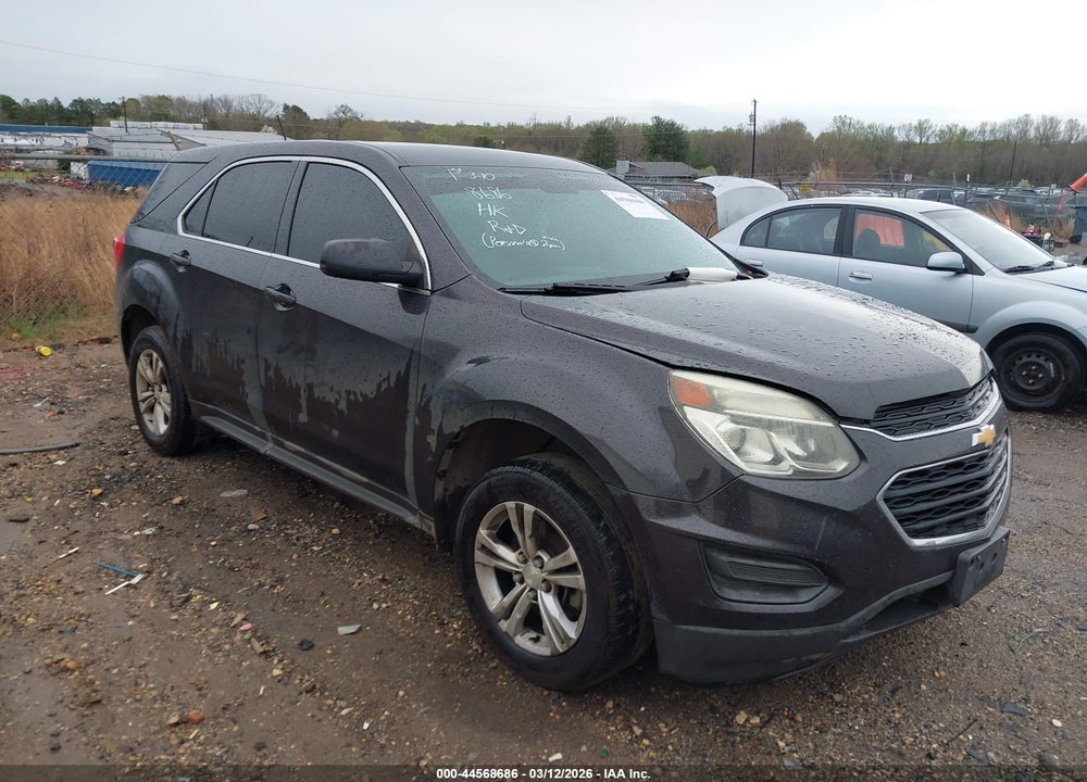2016 CHEVROLET EQUINOX LS VIN: 2GNALBEK4G6230652