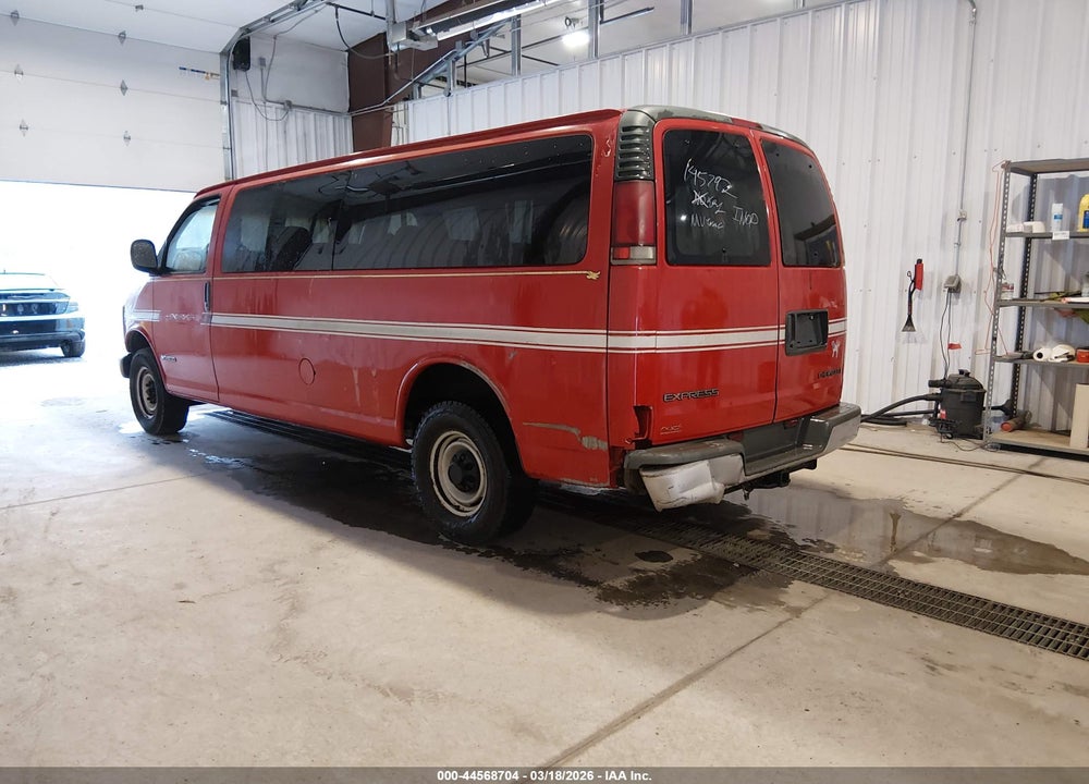 2001 CHEVROLET EXPRESS VIN: 1GAHG39F911145792