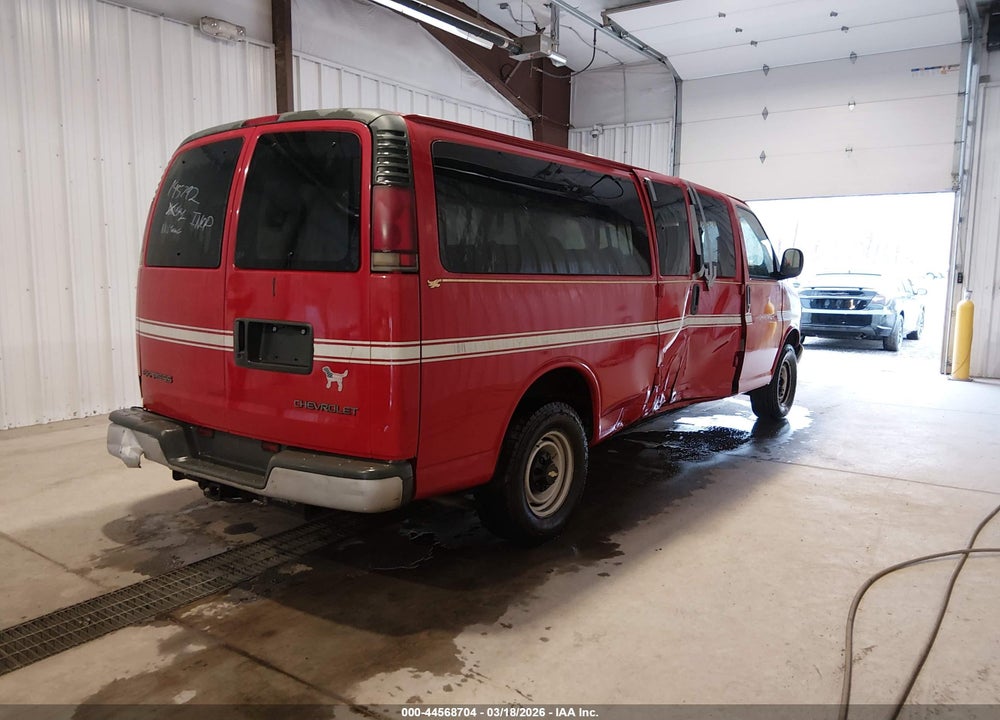 2001 CHEVROLET EXPRESS VIN: 1GAHG39F911145792