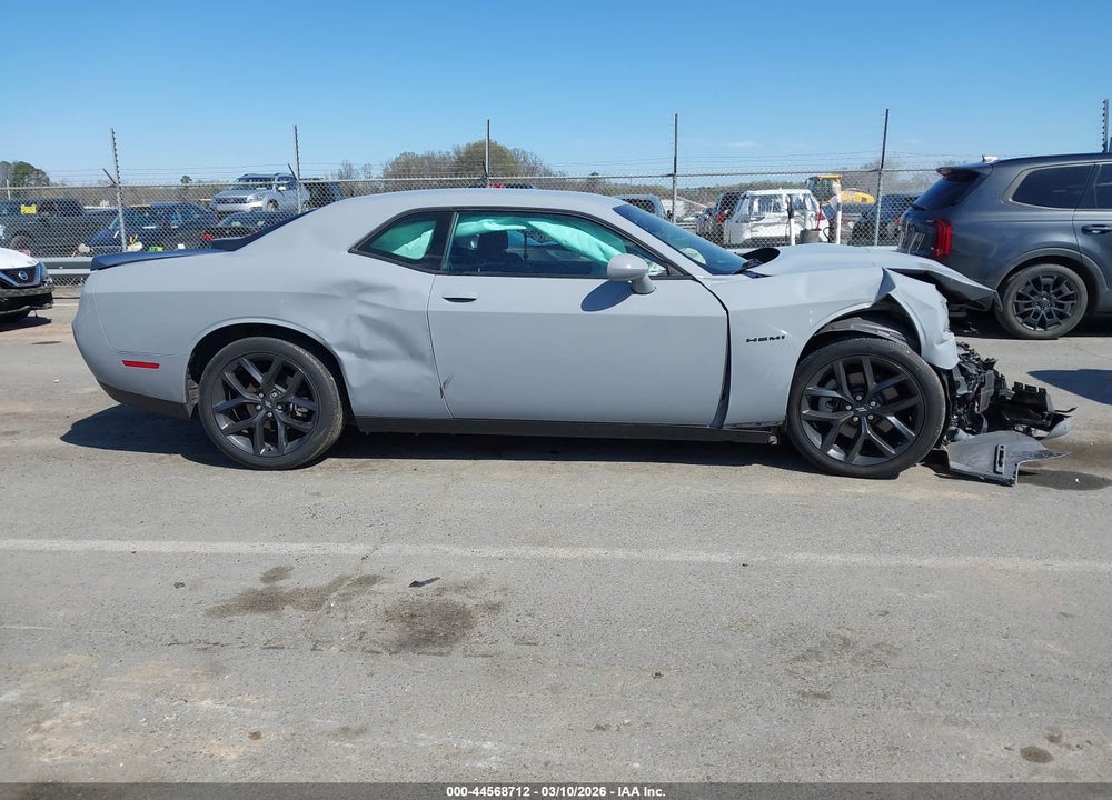 2022 DODGE CHALLENGER R/T VIN: 2C3CDZBT0NH108817