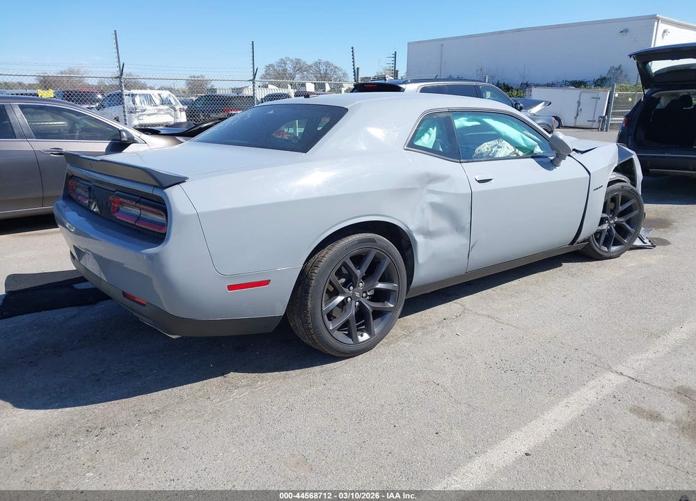 2022 DODGE CHALLENGER R/T VIN: 2C3CDZBT0NH108817