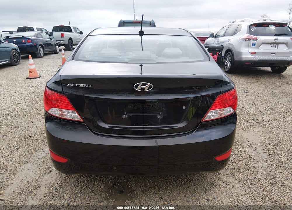 2012 HYUNDAI ACCENT GLS VIN: KMHCU4AE4CU148258