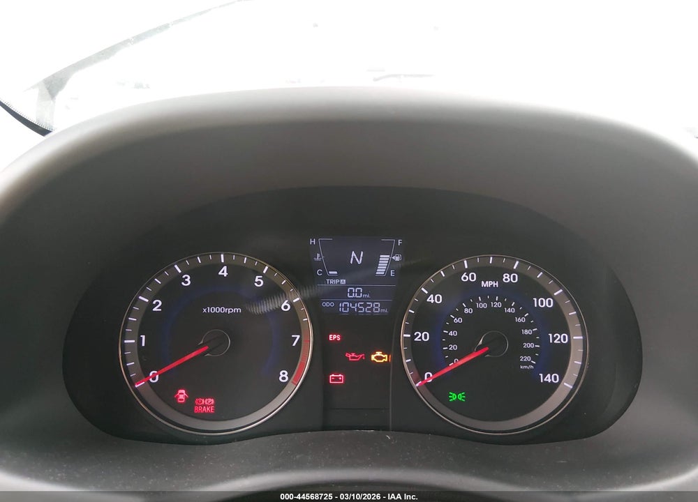 2012 HYUNDAI ACCENT GLS VIN: KMHCU4AE4CU148258