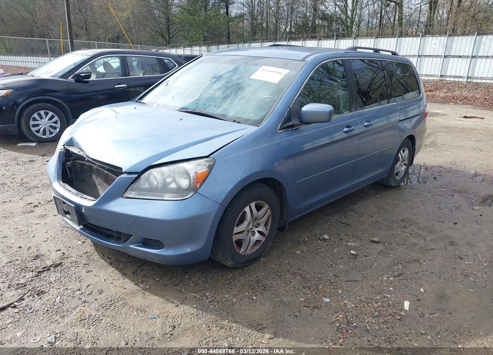 2006 HONDA ODYSSEY EX VIN: 5FNRL38486B054583