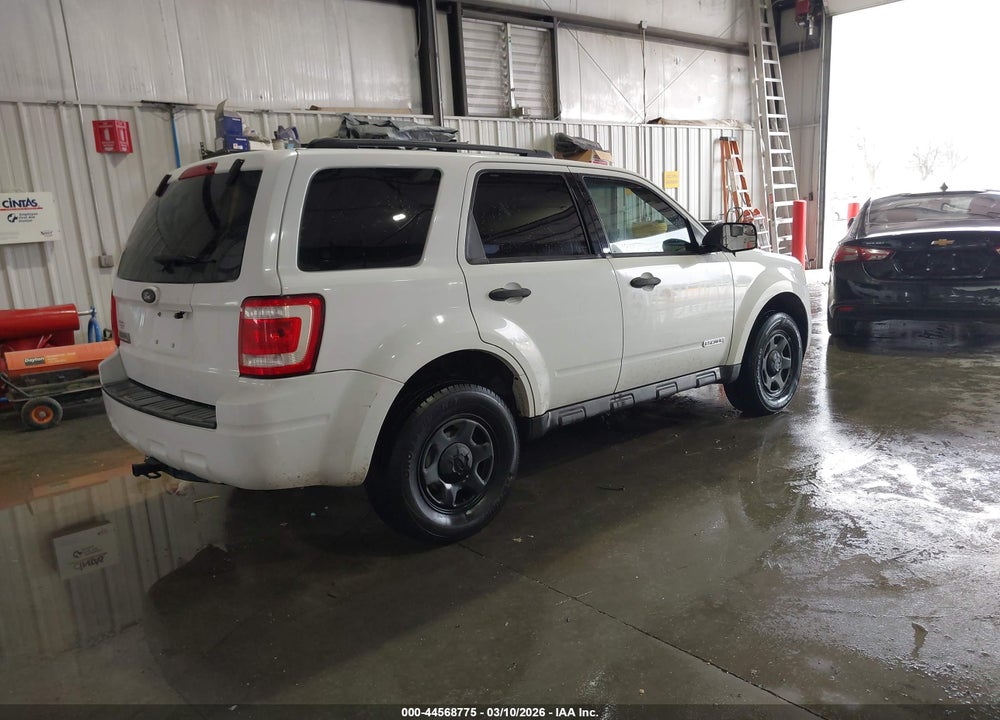 2008 FORD ESCAPE XLS/XLS MANUAL VIN: 1FMCU02ZX8KA73367