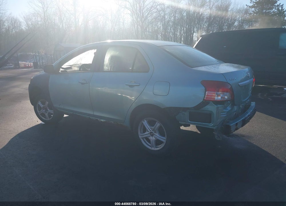 2007 TOYOTA YARIS VIN: JTDBT923071181309