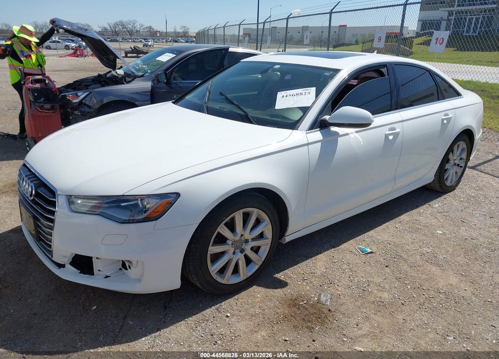 2016 AUDI A6 2.0T PREMIUM VIN: WAUCFAFC0GN043458