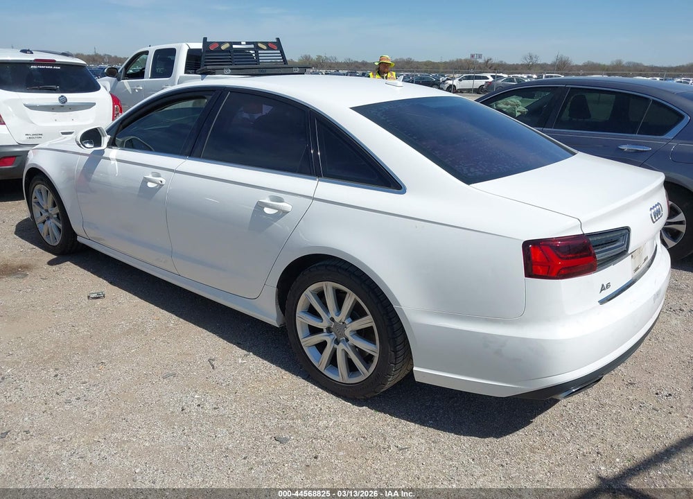 2016 AUDI A6 2.0T PREMIUM VIN: WAUCFAFC0GN043458