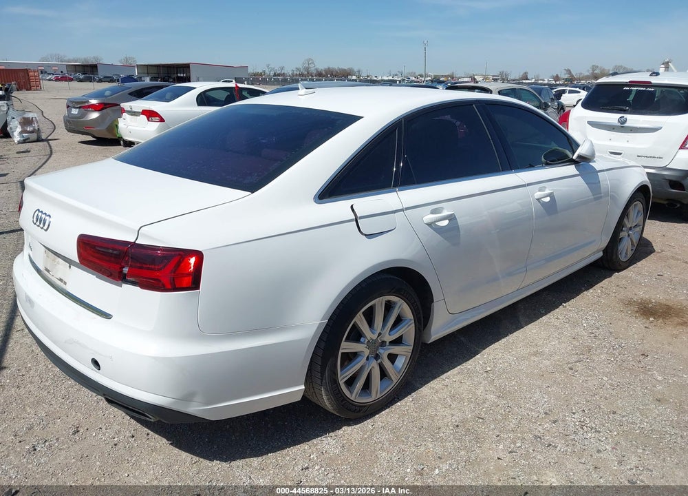 2016 AUDI A6 2.0T PREMIUM VIN: WAUCFAFC0GN043458