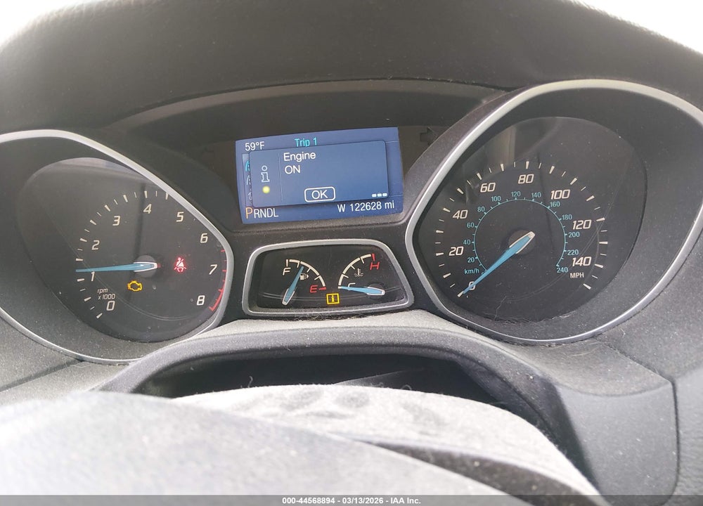 2014 FORD FOCUS SE VIN: 1FADP3F2XEL224153