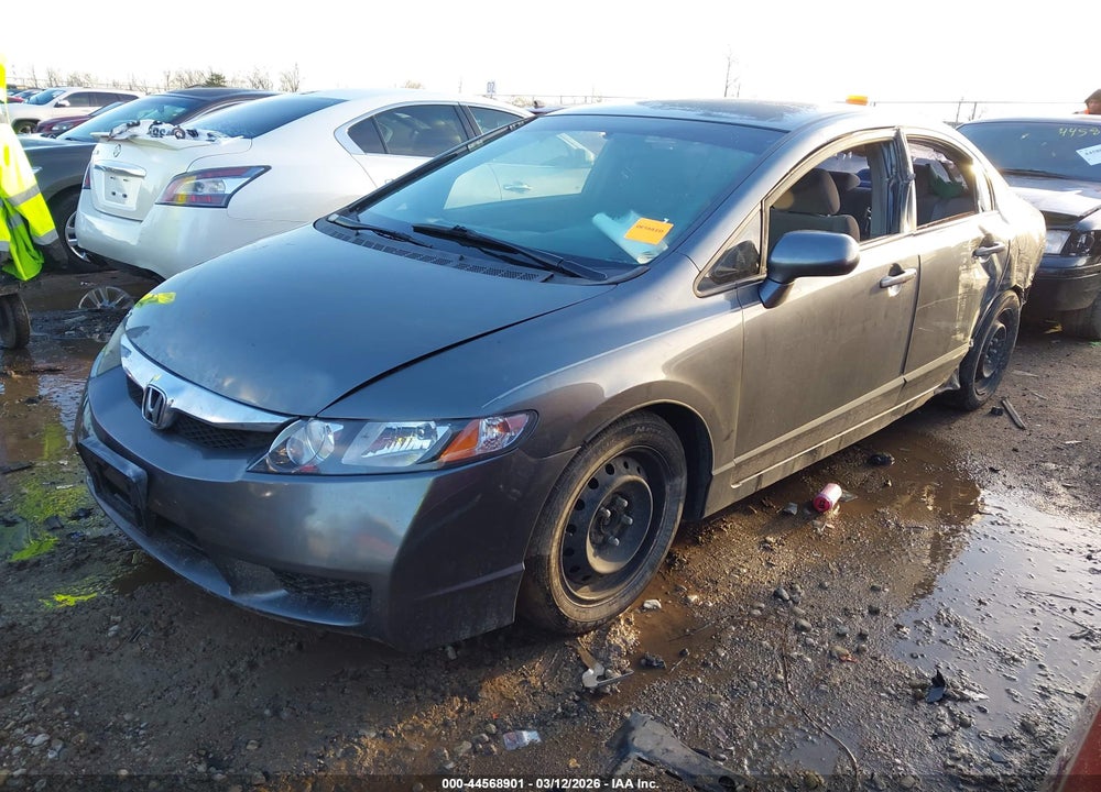 2011 HONDA CIVIC LX VIN: 19XFA1F5XBE018905