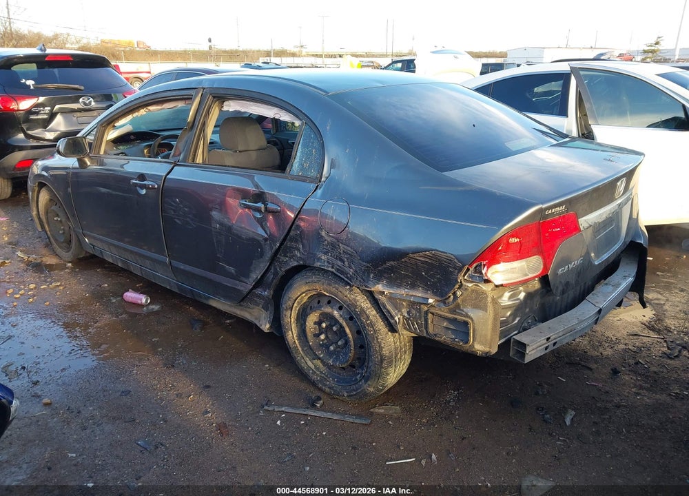 2011 HONDA CIVIC LX VIN: 19XFA1F5XBE018905