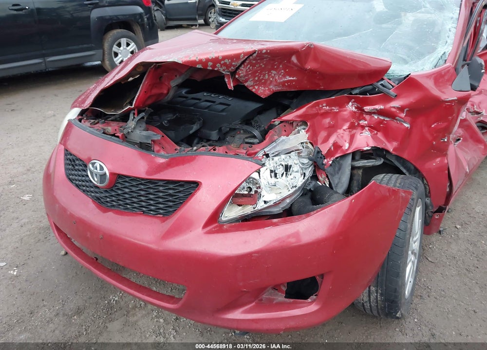 2010 TOYOTA COROLLA LE VIN: 1NXBU4EE7AZ337893