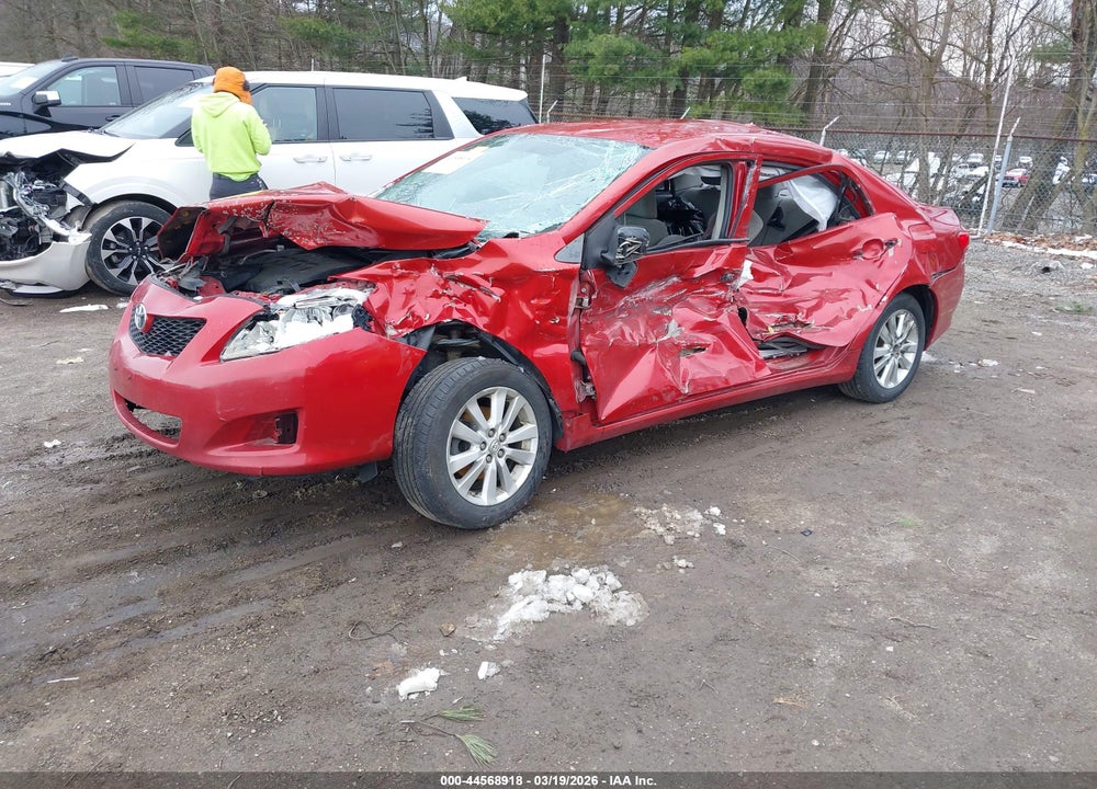 2010 TOYOTA COROLLA LE VIN: 1NXBU4EE7AZ337893