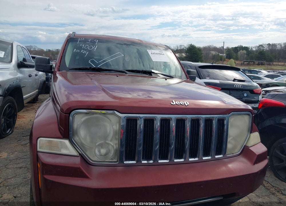 2009 JEEP LIBERTY LIMITED EDITION VIN: 1J8GN58K99W539836